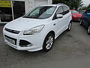 Used 2016 Ford Kuga Titanium Sport White - Interior and Exterior details 11
