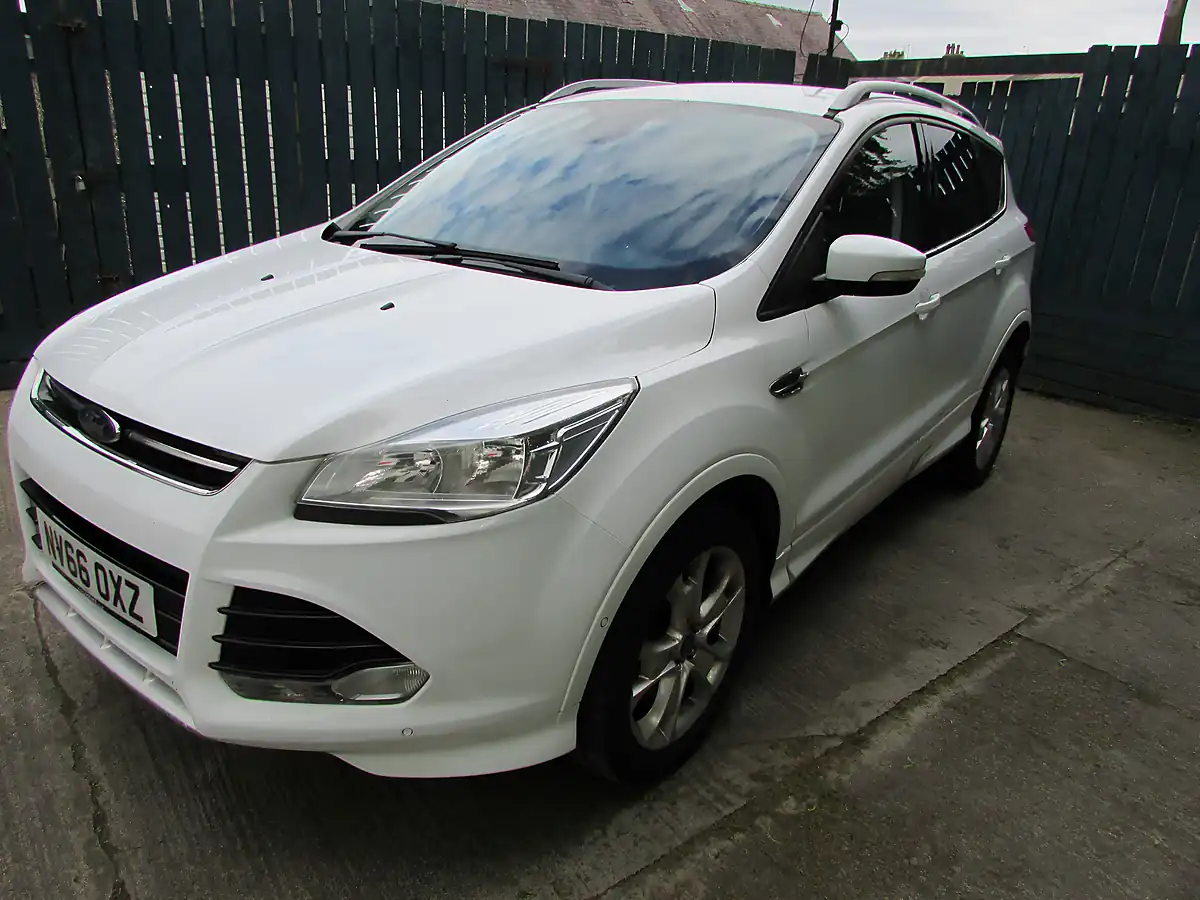 Used 2016 Ford Kuga Titanium Sport White - Interior and Exterior details 14