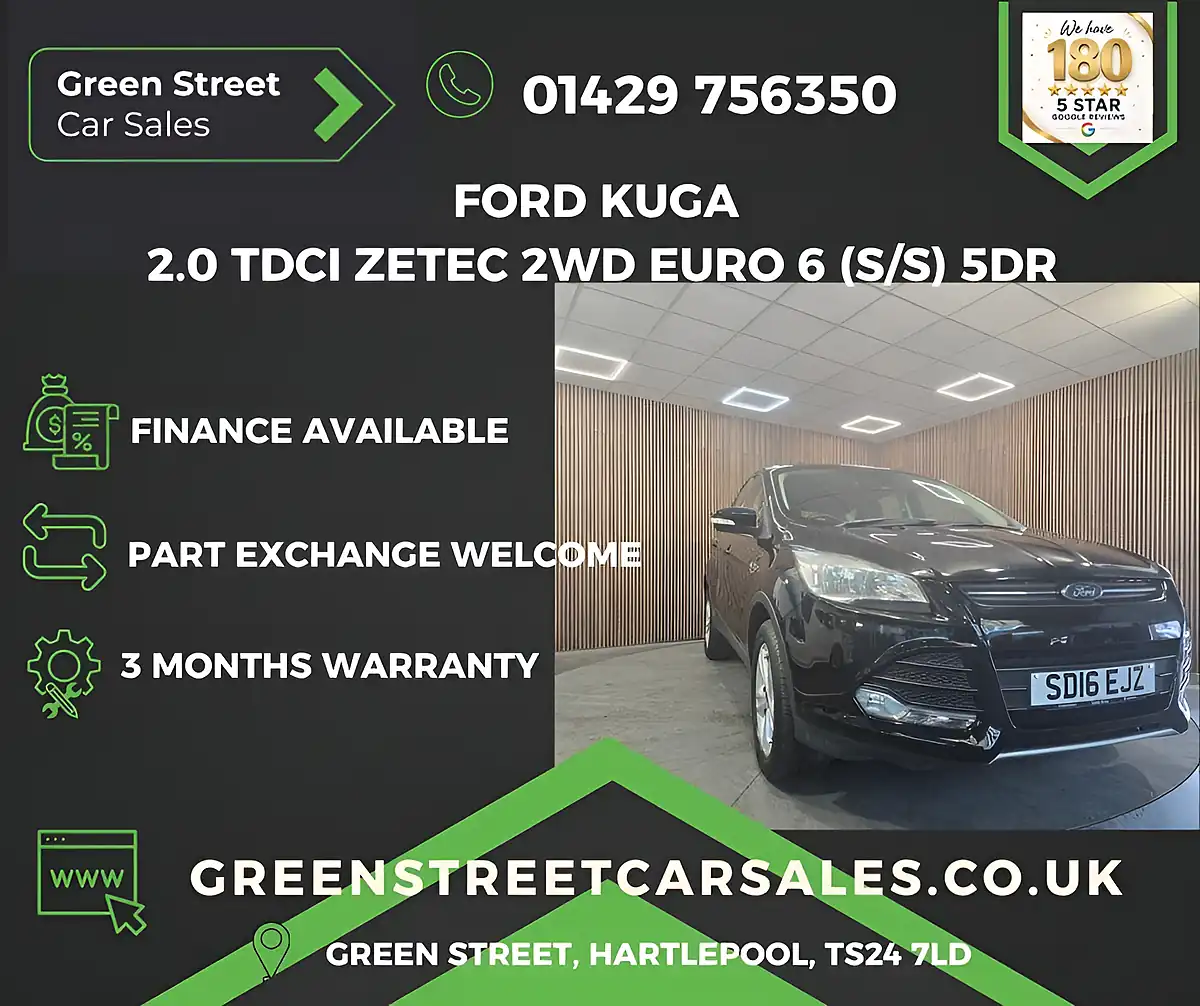 Used 2016 Ford Kuga Zetec Black - Interior and Exterior details 2