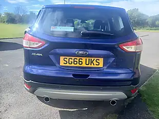 Used 2016 Ford Kuga Zetec Blue - Interior and Exterior details 7