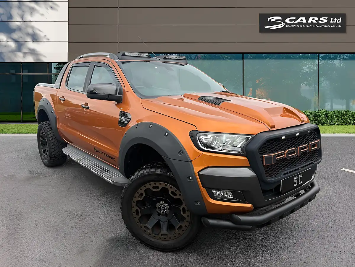 Used 2016 Ford Ranger Wildtrak 4X4 Dcb Orange - Front View