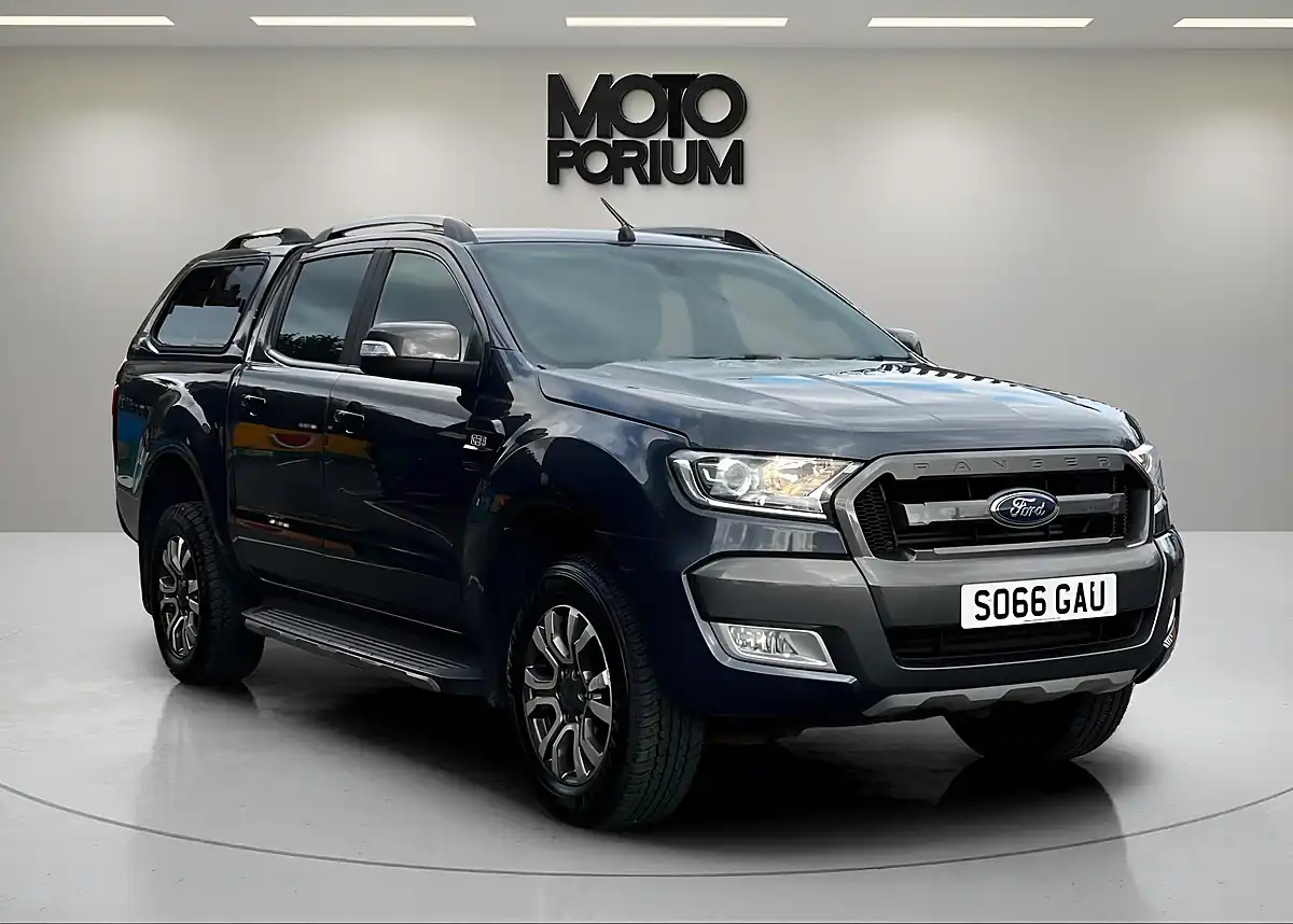 Used 2016 Ford Ranger Wildtrak Grey - Front View