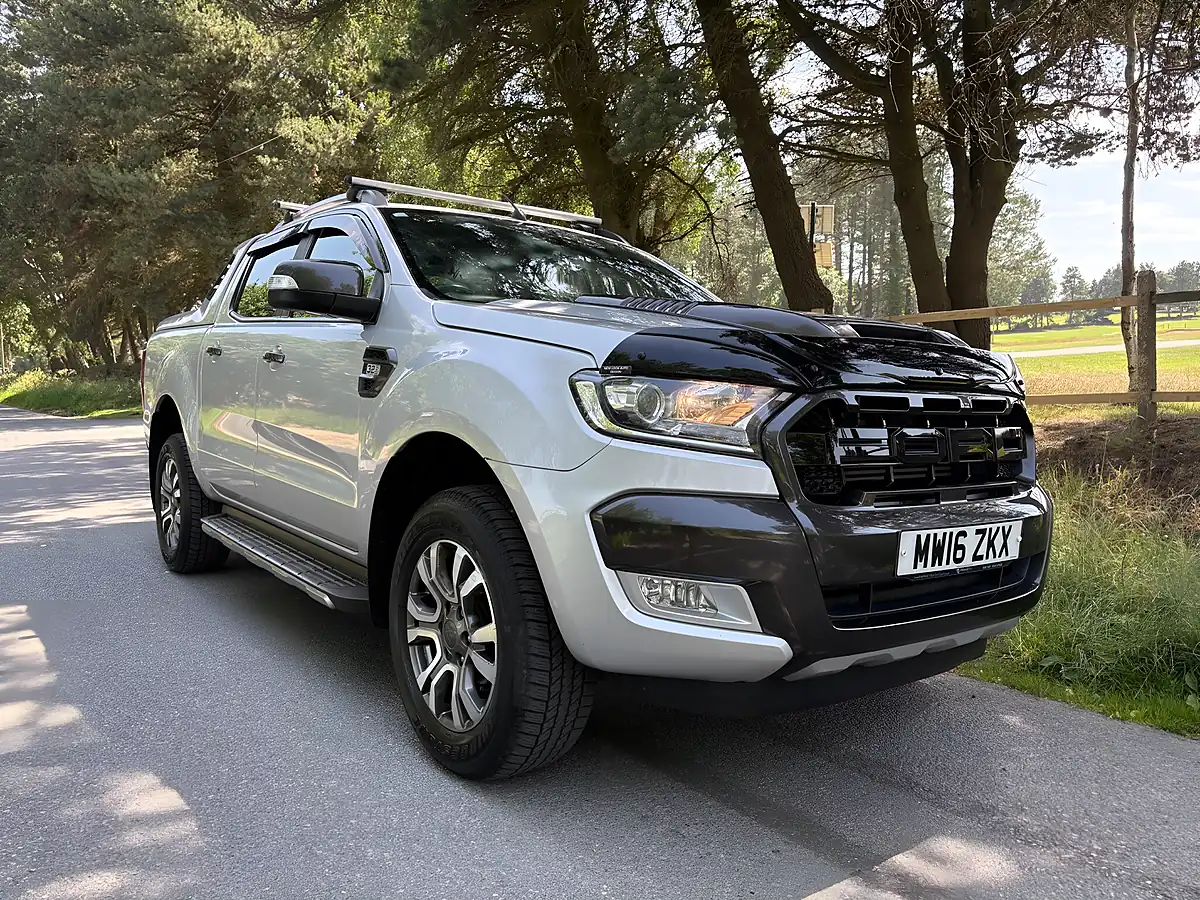 Used 2016 Ford Ranger Wildtrak Silver - Front View