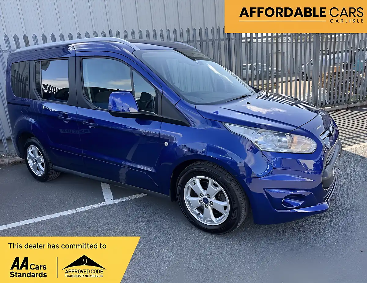 Used 2016 Ford Tourneo Connect Titanium Wheel Chair Access Blue - Front View