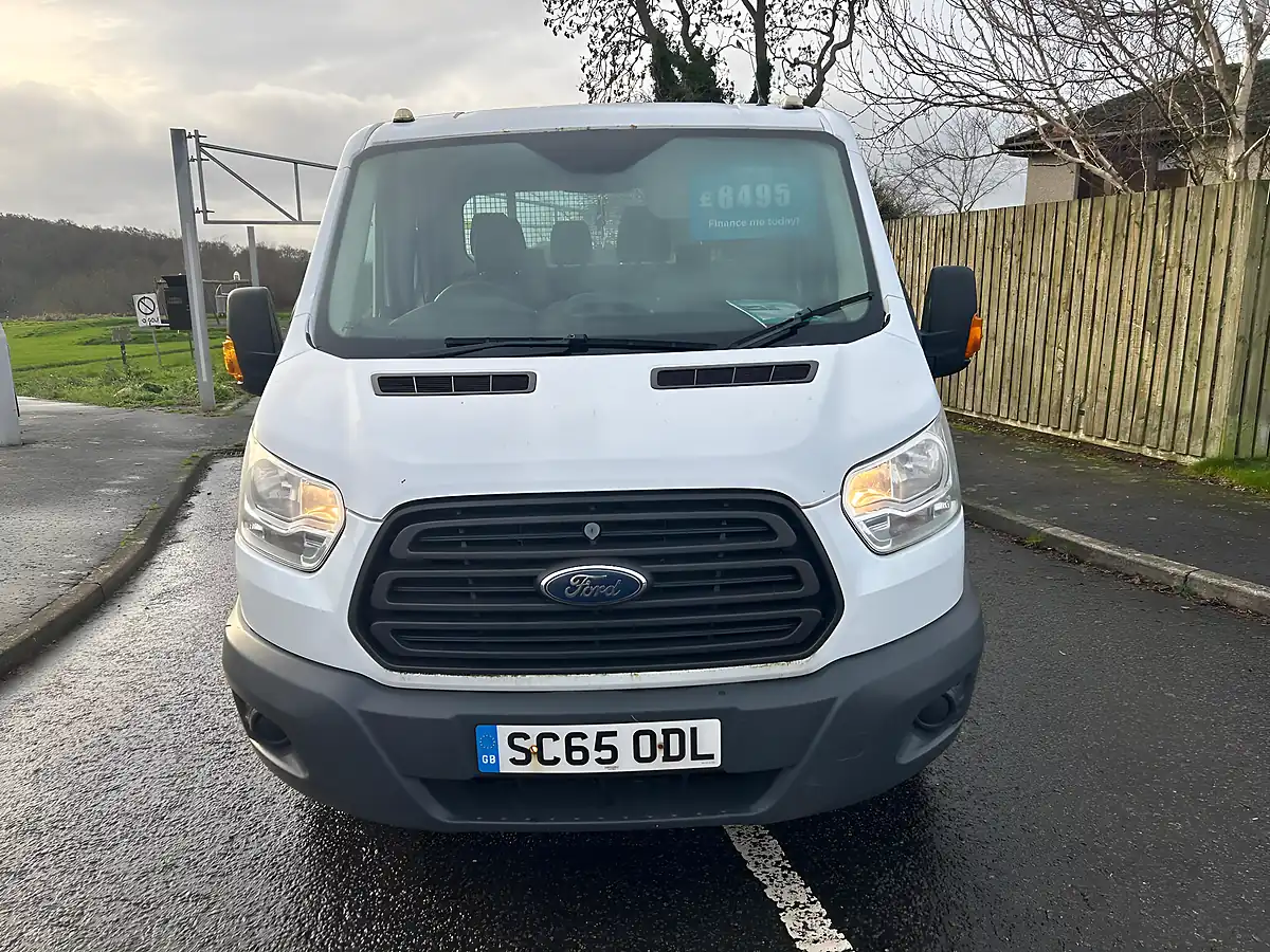 Used 2016 Ford Transit Chassis Cab Double Cab L3 H1 White - Interior and Exterior details 2
