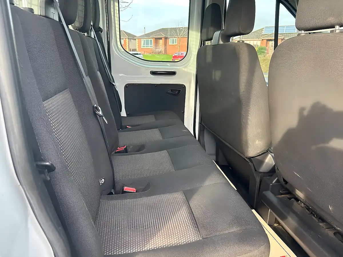 Used 2016 Ford Transit Chassis Cab Double Cab L3 H1 White - Interior and Exterior details 6