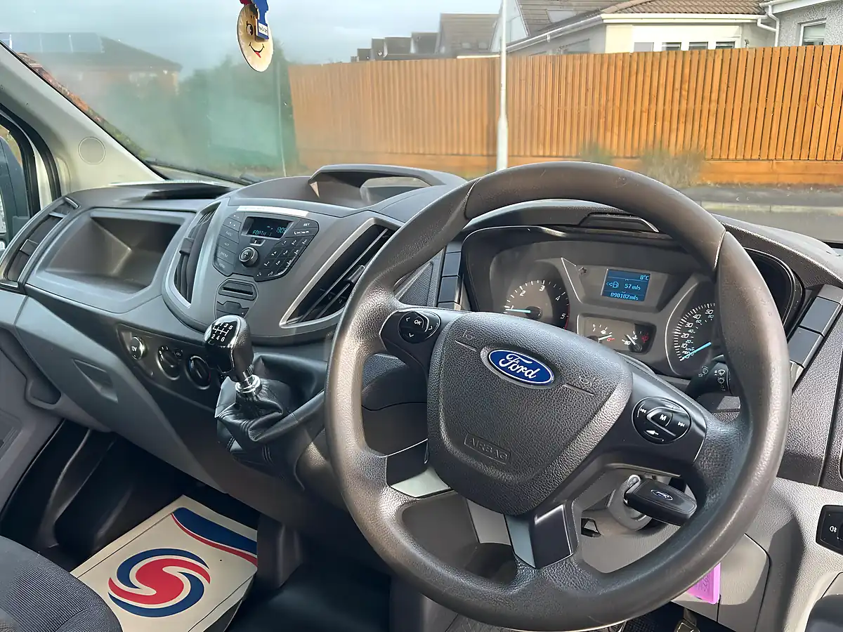 Used 2016 Ford Transit Chassis Cab Double Cab L3 H1 White - Interior and Exterior details 8