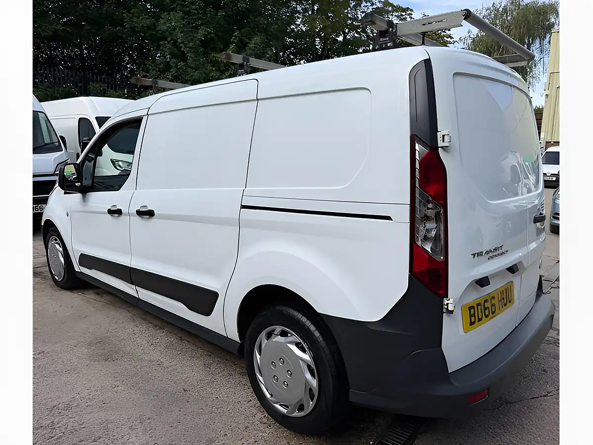 Used 2016 Ford Transit Connect 240 Panel Van White - Interior and Exterior details 10