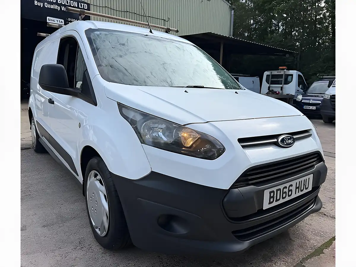 Used 2016 Ford Transit Connect 240 Panel Van White - Interior and Exterior details 2