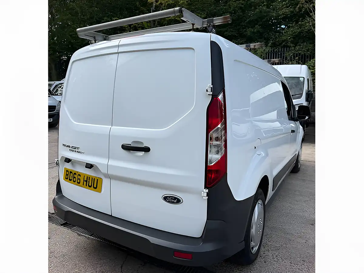 Used 2016 Ford Transit Connect 240 Panel Van White - Interior and Exterior details 8