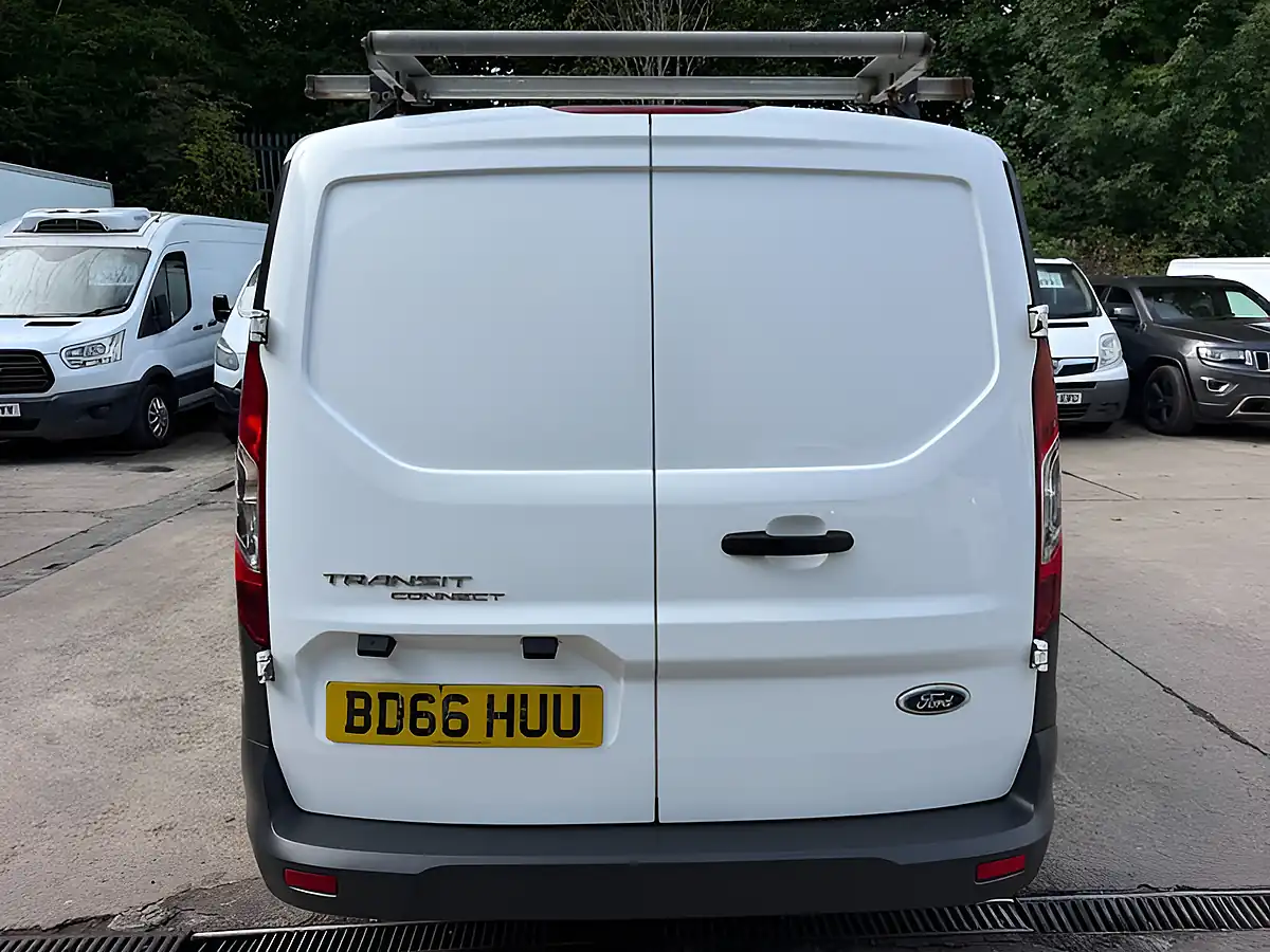 Used 2016 Ford Transit Connect 240 Panel Van White - Interior and Exterior details 9