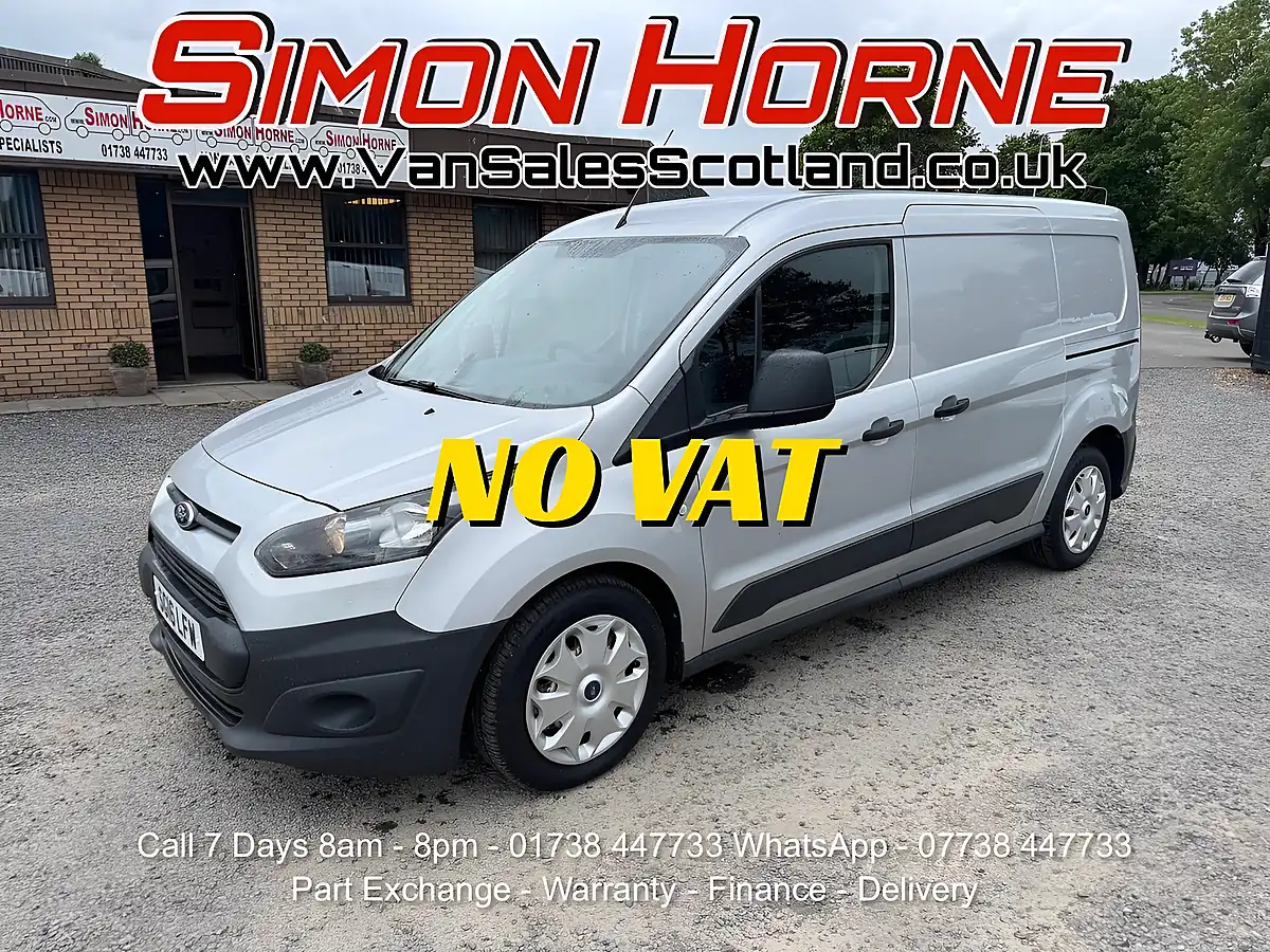 Used 2016 Ford Transit Connect Crew Van Silver - Front View