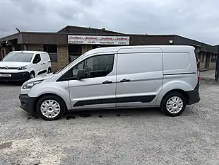 Used 2016 Ford Transit Connect Crew Van Silver - Interior and Exterior details 10
