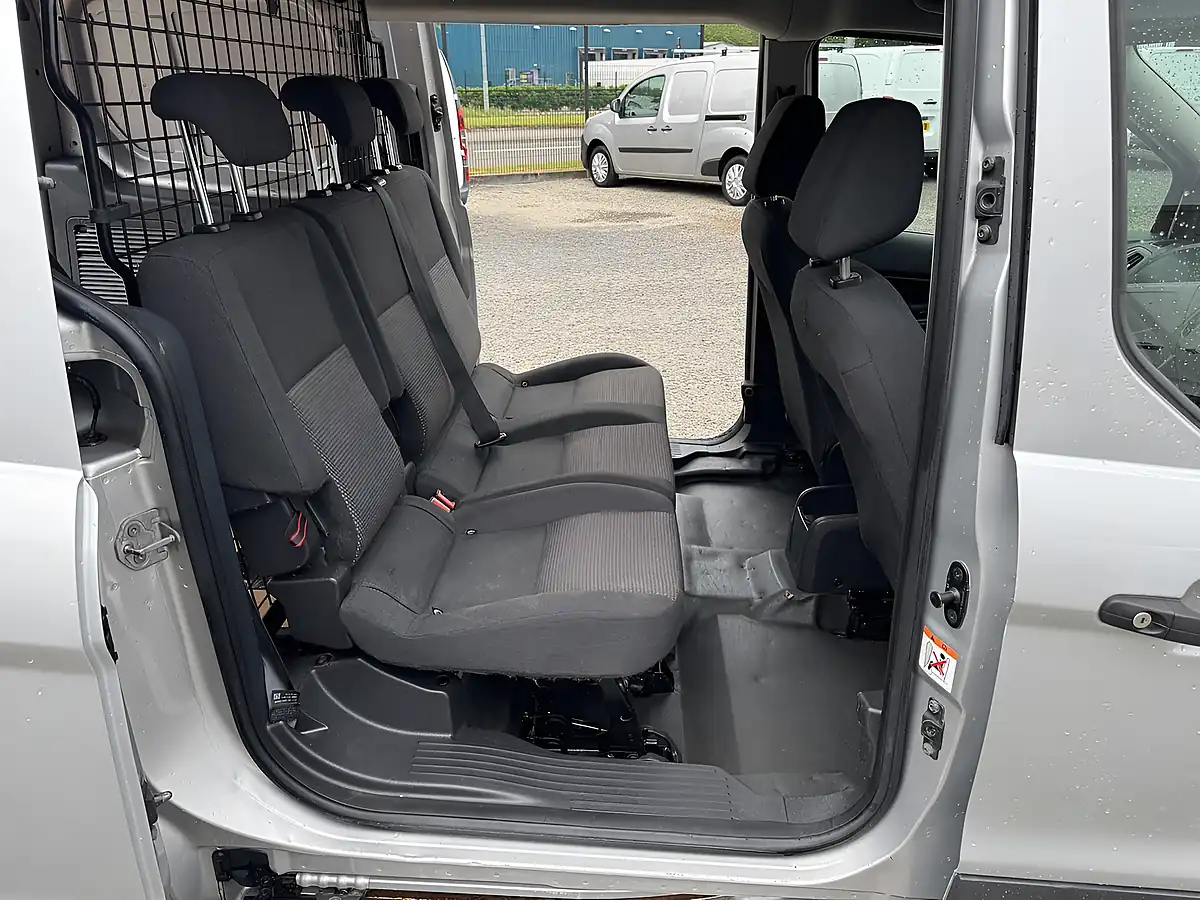 Used 2016 Ford Transit Connect Crew Van Silver - Interior and Exterior details 14