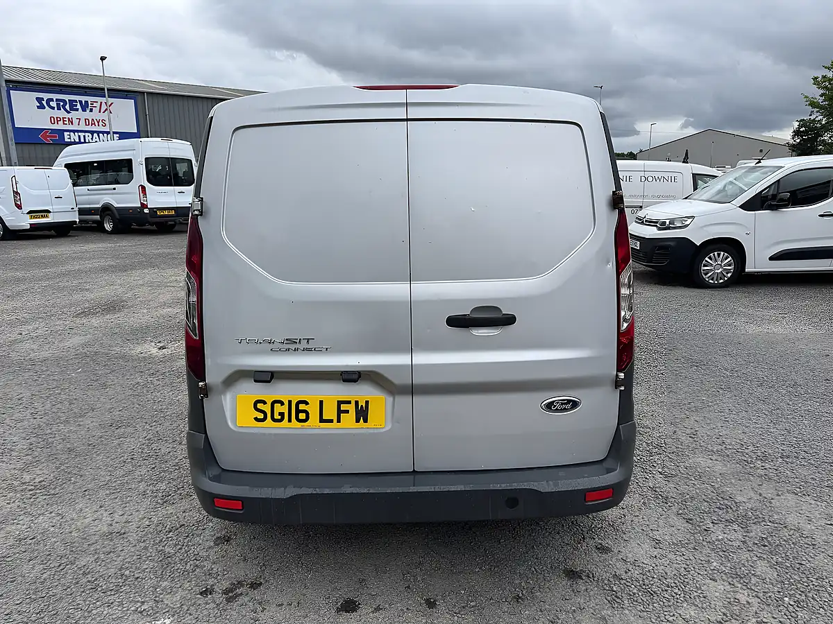Used 2016 Ford Transit Connect Crew Van Silver - Interior and Exterior details 8