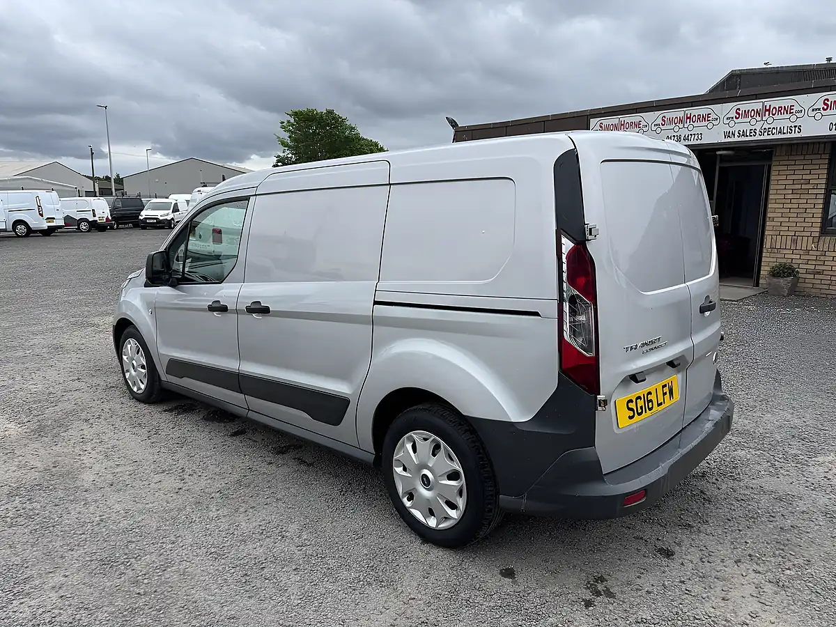 Used 2016 Ford Transit Connect Crew Van Silver - Interior and Exterior details 9
