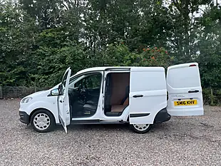 Used 2016 Ford Transit Courier Panel Van L1 White - Interior and Exterior details 8