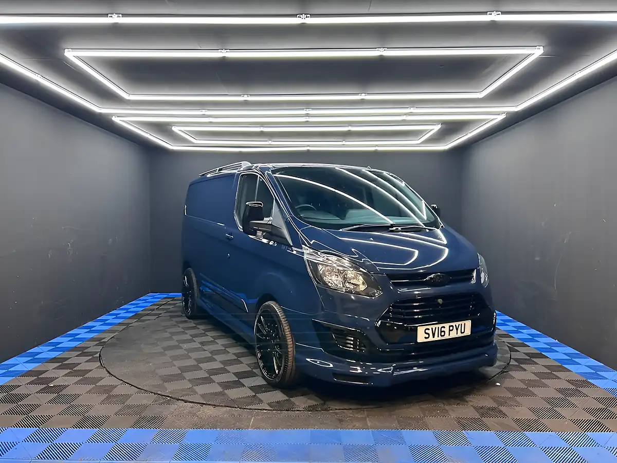 Used 2016 Ford Transit Custom 270 Econetic Panel Van Blue - Interior and Exterior details 2
