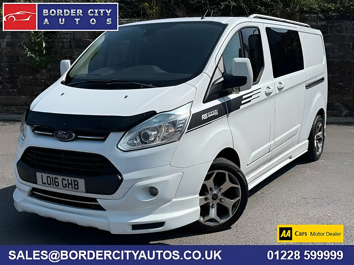 Used 2016 Ford Transit Custom Camper Trend White - Front View