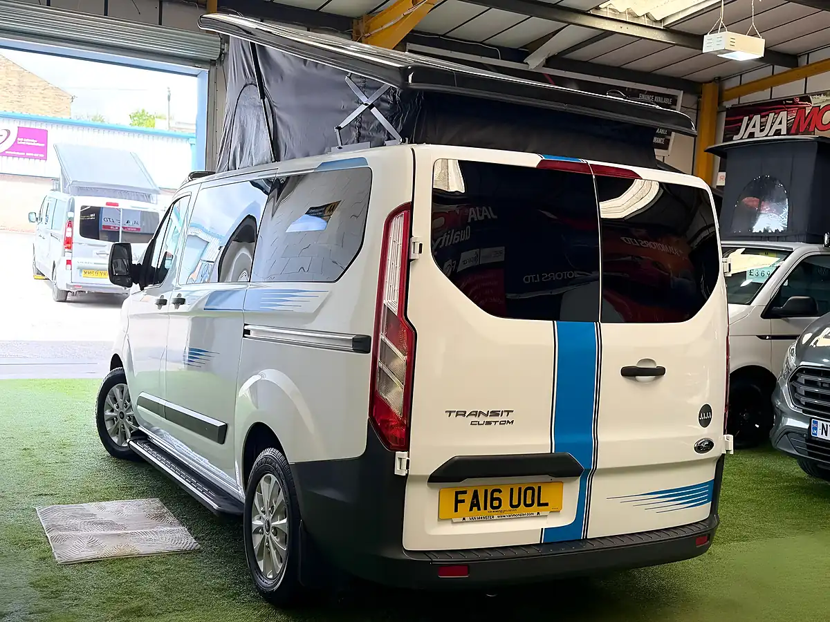 Used 2016 Ford Transit Custom Campervan White - Interior and Exterior details 4
