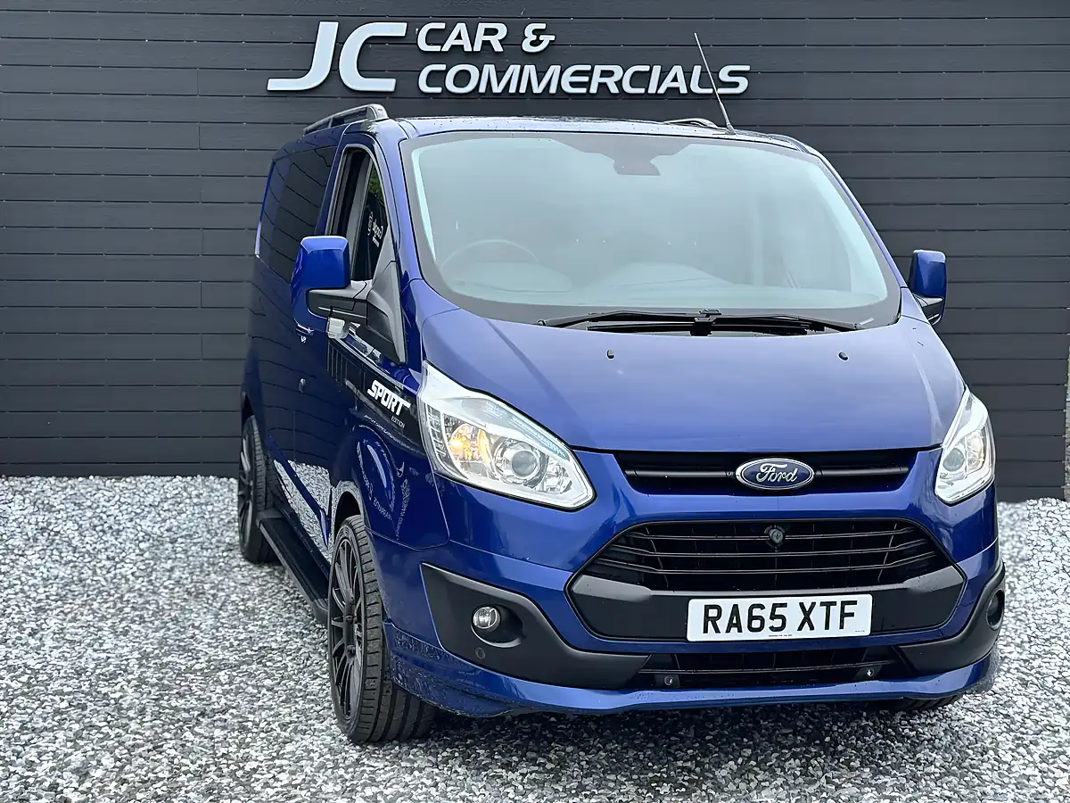 Used 2016 Ford Transit Custom Limited Blue - Front View