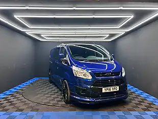 Used 2016 Ford Transit Custom Limited Blue - Interior and Exterior details 2
