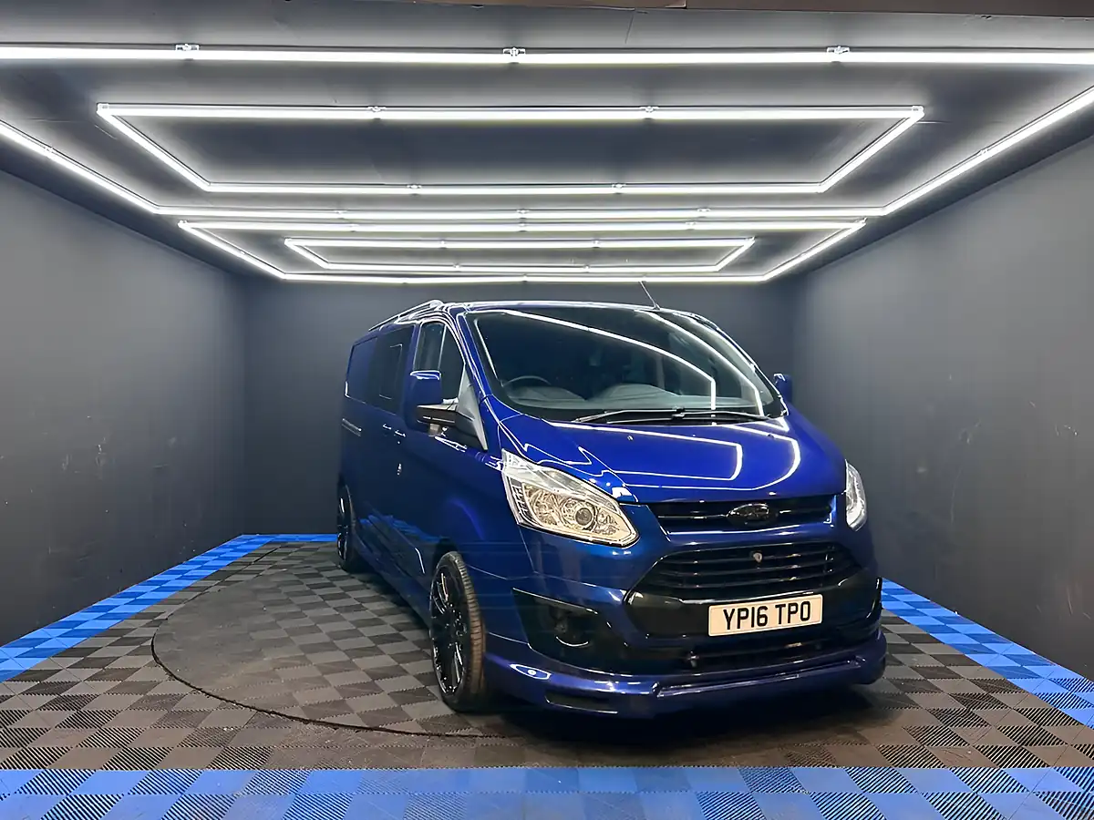Used 2016 Ford Transit Custom Limited Blue - Interior and Exterior details 2