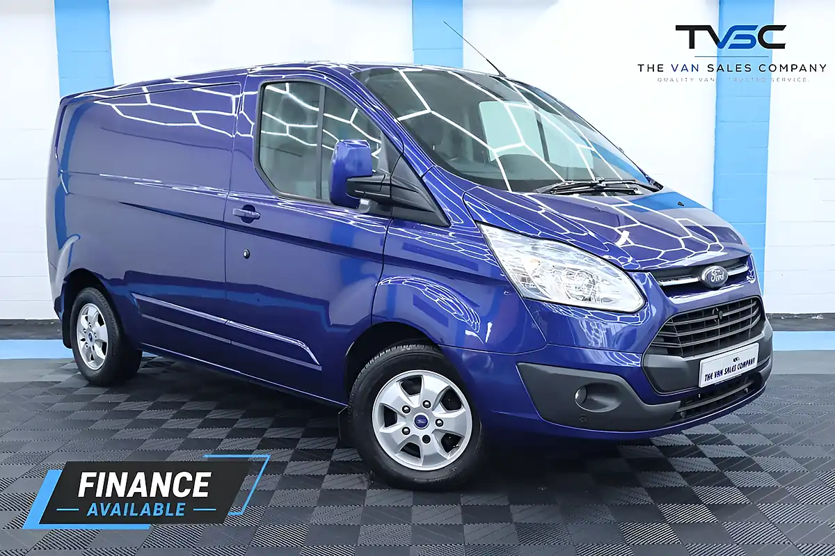 Used 2016 Ford Transit Custom Limited Blue - Front View