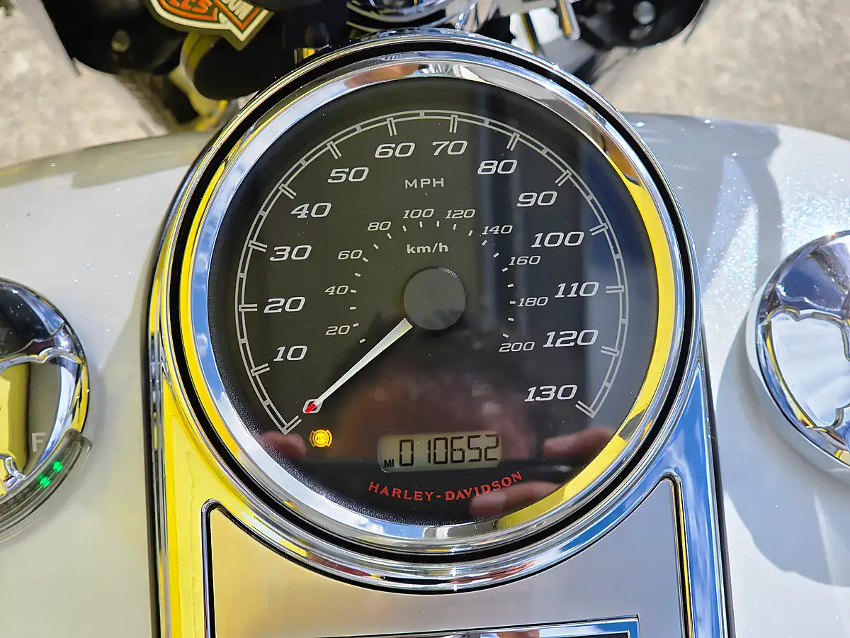 Used 2016 Harley-Davidson Touring Road King White - Interior and Exterior details 14