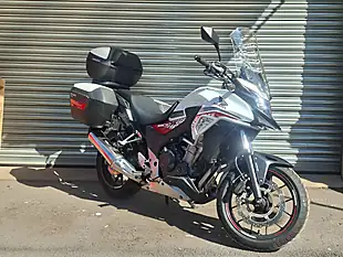 Used 2016 Honda CB500 CB500X White - Interior and Exterior details 2