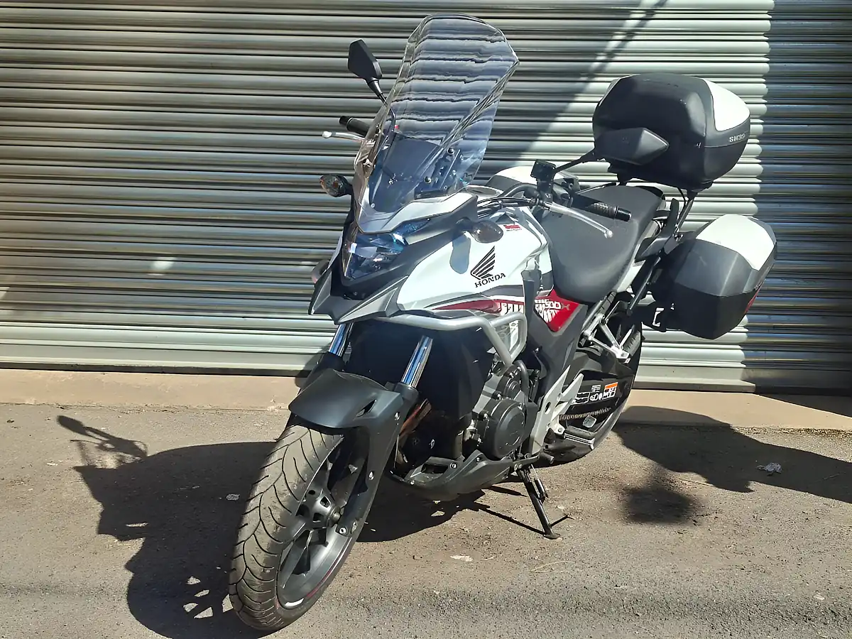 Used 2016 Honda CB500 CB500X White - Interior and Exterior details 5