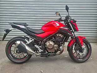 Used 2016 Honda CB500 Red - Interior and Exterior details 10