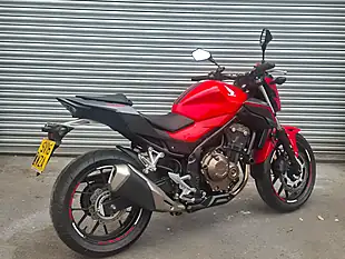 Used 2016 Honda CB500 Red - Interior and Exterior details 9