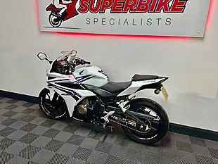 Used 2016 Honda CBR500R Super Sports White - Interior and Exterior details 14