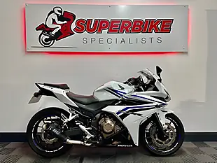 Used 2016 Honda CBR500R Super Sports White - Interior and Exterior details 2