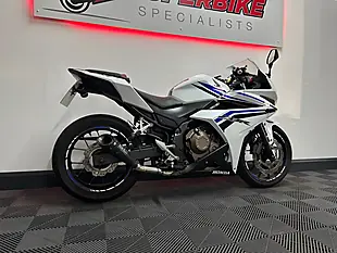 Used 2016 Honda CBR500R Super Sports White - Interior and Exterior details 4