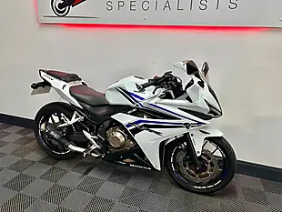 Used 2016 Honda CBR500R Super Sports White - Interior and Exterior details 6