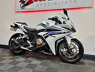 Used 2016 Honda CBR500R Super Sports White - Interior and Exterior details 7