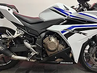 Used 2016 Honda CBR500R Super Sports White - Interior and Exterior details 9
