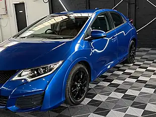 Used 2016 Honda Civic S Blue - Interior and Exterior details 13
