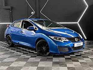 Used 2016 Honda Civic S Blue - Interior and Exterior details 14