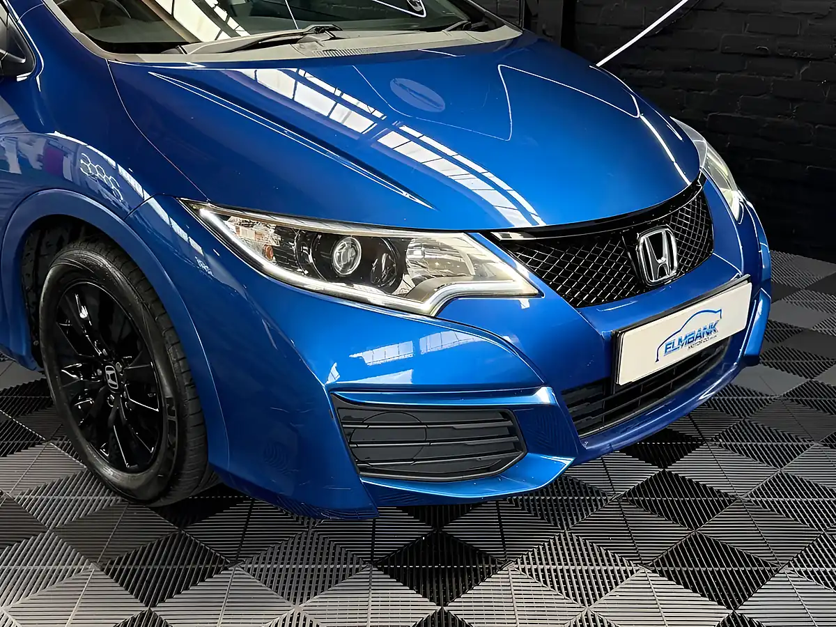 Used 2016 Honda Civic S Blue - Interior and Exterior details 15