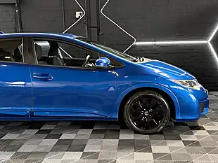 Used 2016 Honda Civic S Blue - Interior and Exterior details 18