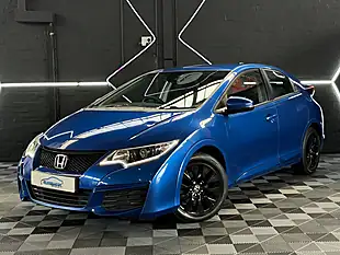 Used 2016 Honda Civic S Blue - Interior and Exterior details 2