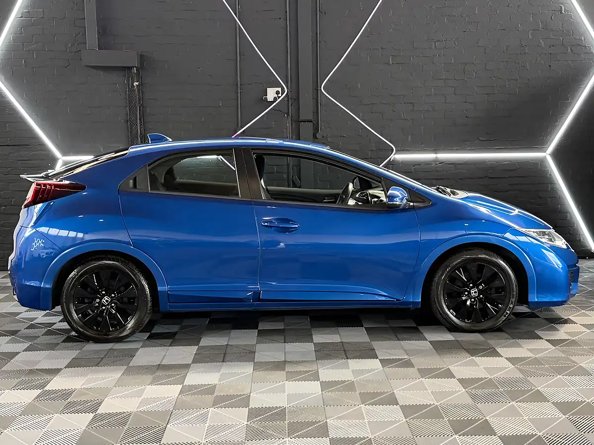 Used 2016 Honda Civic S Blue - Interior and Exterior details 20