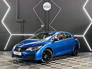 Used 2016 Honda Civic S Blue - Interior and Exterior details 3