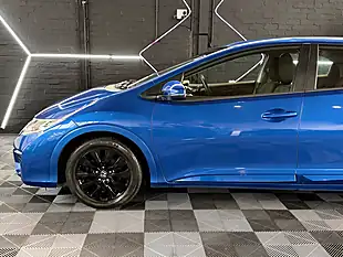 Used 2016 Honda Civic S Blue - Interior and Exterior details 5