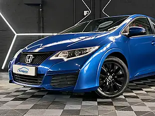 Used 2016 Honda Civic S Blue - Interior and Exterior details 6