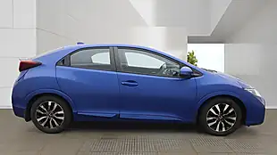 Used 2016 Honda Civic S Blue - Interior and Exterior details 6