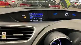 Used 2016 Honda Civic S Blue - Interior and Exterior details 9